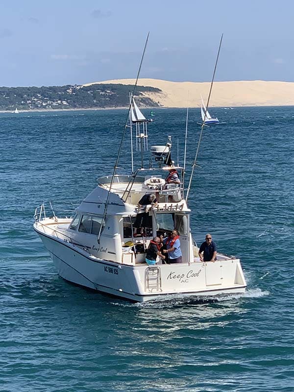 Pêche au thon Arcachon Atlantique - Vincent Reveleau Balade sur Chaland - Text 1